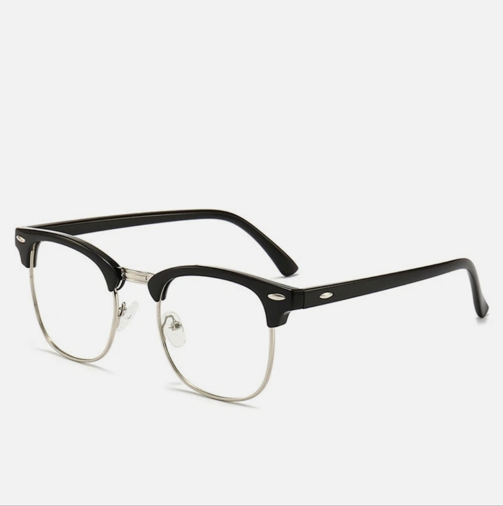 Sale: Semi-Rimless Blue Light Glasses - OS
